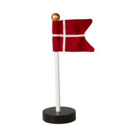 SPEEDTSBERG - DK FLAG I TRÆ 10X6X20 CM