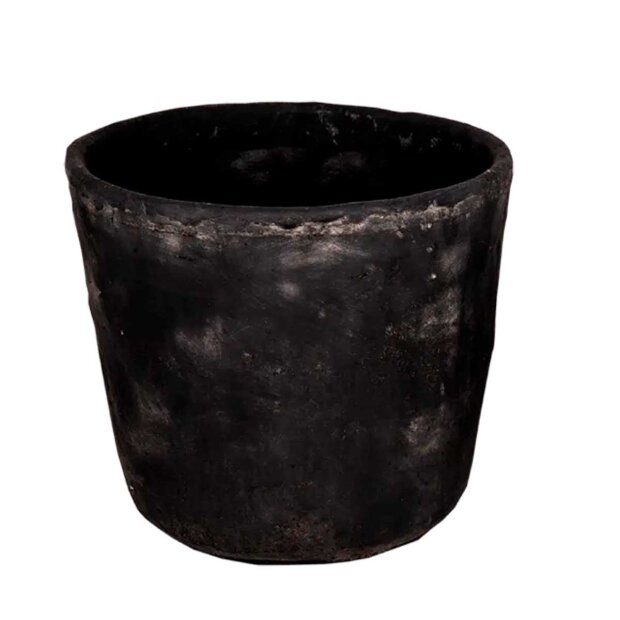 CHAKAR - LUCY POTTESKJULER 25 CM | SORT