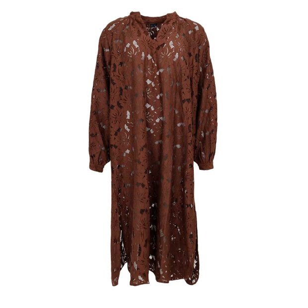 Billede af Nelly Flower Kjole | Coffee Fra Black Colour