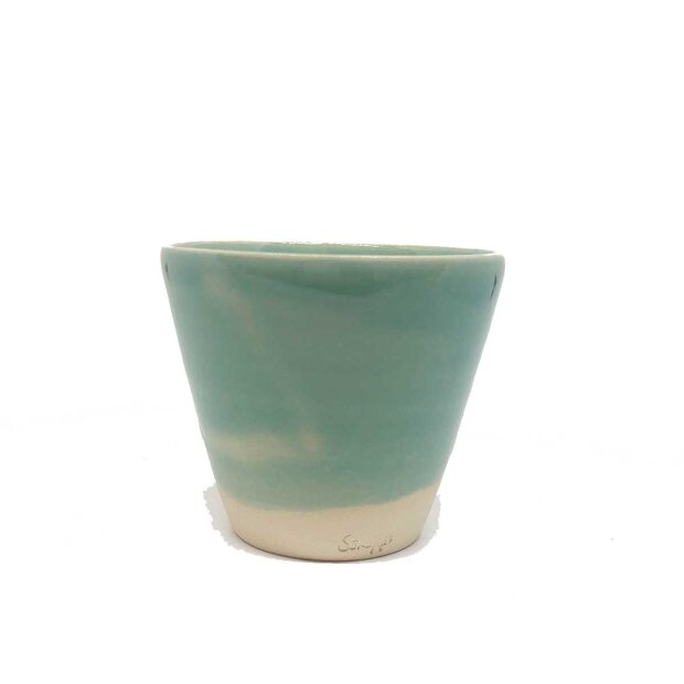 Billede af Mini Mug/espresso | Turkis Fra Sandkaas Keramik