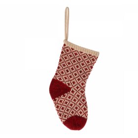 MAILEG - JULESTRØMPE 16 CM | RØD
