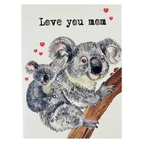 VANILLA FLY - GREETING CARD | LOVE YOU MOM
