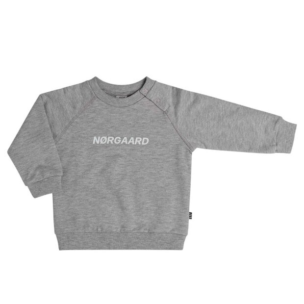 Sirius Sweatshirt | Grå Melange Fra Mads Nørgaard Kids