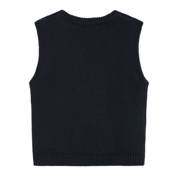 HUST AND CLAIRE - PERRIE VEST | NAVY