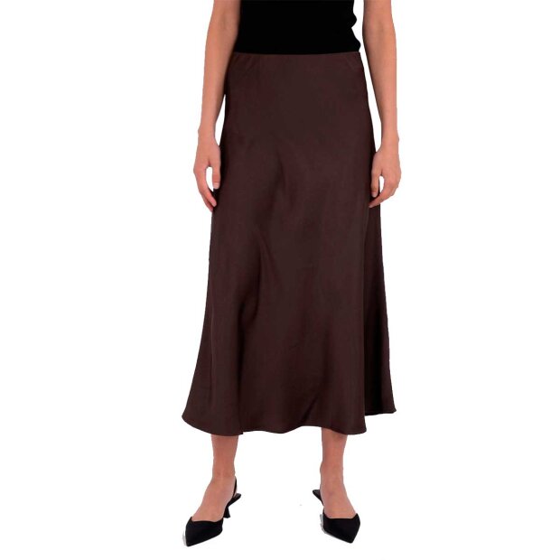 NEO NOIR - BOVARY SKIRT | DARK BROWN