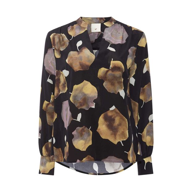Billede af Melvin Bluse | Dark Abstract Fra Heartmade