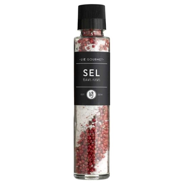 Kværn M/salt, Pink Pepper 215g Fra Lie Gourmet