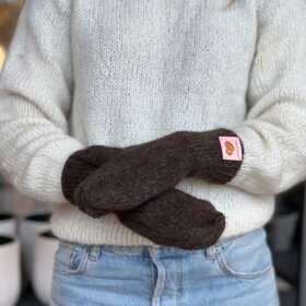 COFFEE BEANIES - LUFFER | MØRKEBRUN