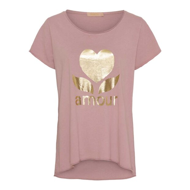 Billede af Marie T-shirt | Rosa Fra Marta Du Chateau