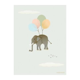 VISSEVASSE - ANLEDNINGSKORT A6 | FLYING ELEPHANT