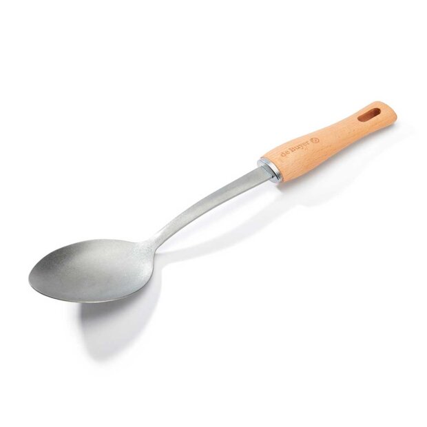 Billede af Ske I Rustfri Stål Og Træ Fra De Buyer