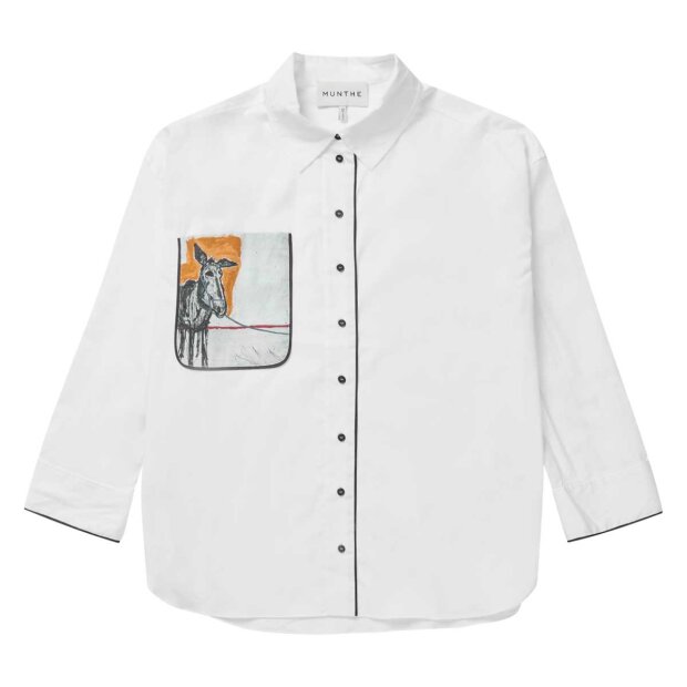 #2 - Mint Skjorte | Hvid Fra Munthe