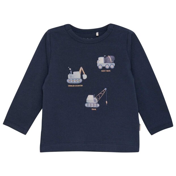 Billede af T-shirt M/lange Ærmer | Blue Nights Fra Minymo