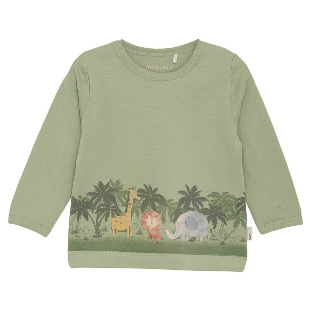 Billede af T-shirt M/lange Ærmer | Reseda Fra Minymo