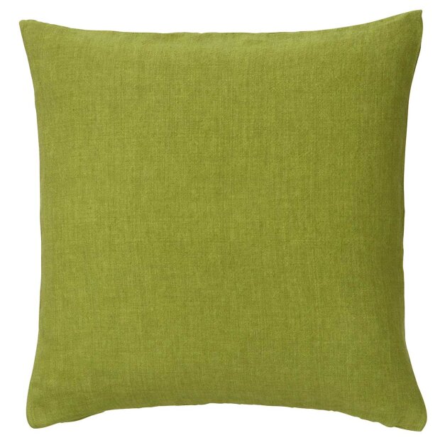 Billede af Linen Cushion 50x50 Cm | Fern Green Fra Cozy Living