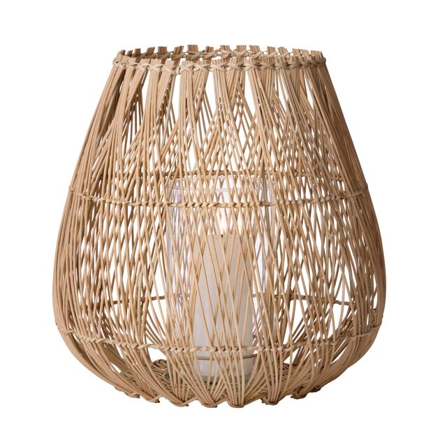 Billede af Jasmin Rund Lanterne 36x38 Cm | Natur Fra Cozy Living