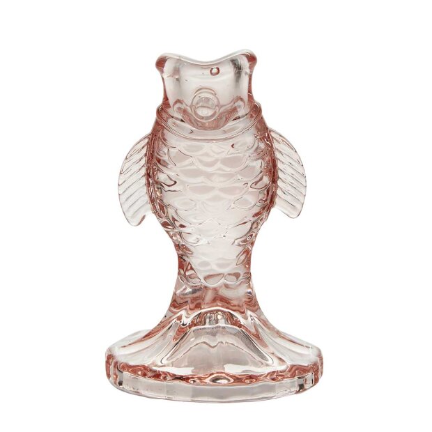 Billede af Lysestage - Fisk 12 Cm | Rose Fra Cozy Living