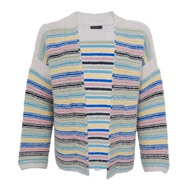 Billede af Georgia Strikket Cardigan | Multi Pastel Fra Black Colour
