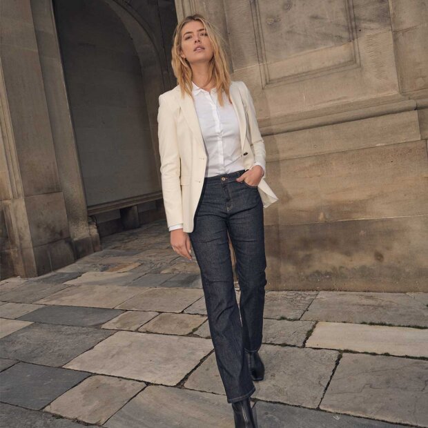 MOS MOSH - CECILIA COVER JEANS | BLUE DENIM