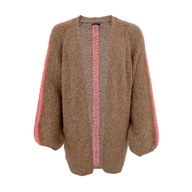 Billede af Nicole Strikket Cardigan | Frappe Fra Black Colour