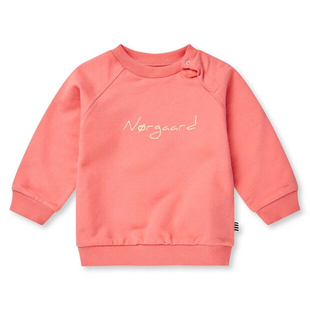 Soft Sweat Sirius Sweatshirt | Shell Pink Fra Mads Nørgaard Kids