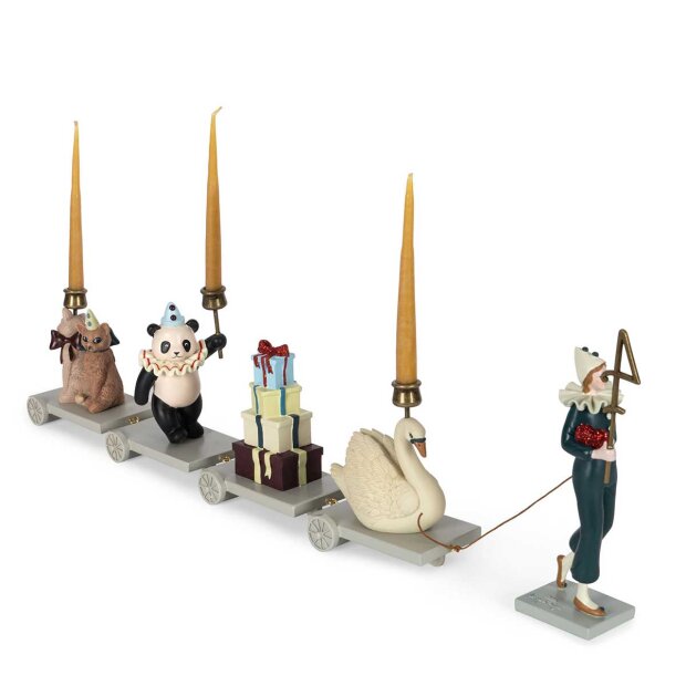 Billede af Fødselsdagstog Clown Coeur Fra Konges Sløjd