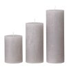COZY LIVING - RUSTIC CANDLE 7X10 - 45 TIMER | CONCRETE