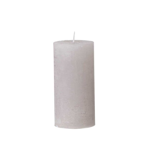 Billede af Rustic Candle 5x10 Cm - 10 Timer | Concrete Fra Cozy Living