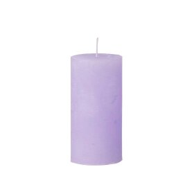 COZY LIVING - RUSTIC CANDLE 5X10 CM - 10 TIMER | VIOLET