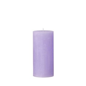 COZY LIVING - RUSTIC CANDLE 7X15 - 60 TIMER | VIOLET