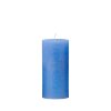 COZY LIVING - RUSTIC CANDLE 7X15 - 60 TIMER | SKY BLUE
