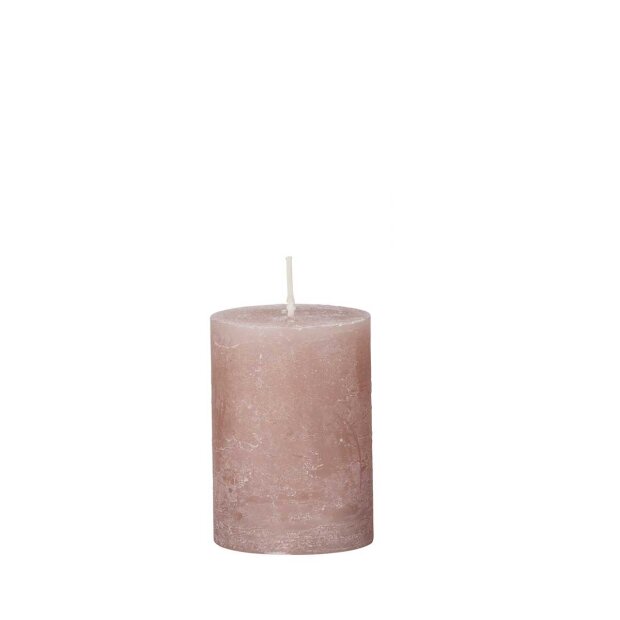 Billede af Rustic Candle 7x10 - 45 Timer | Vintage Rose Fra Cozy Living