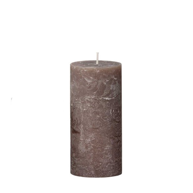 Billede af Rustic Candle 7x15 - 60 Timer | Mokka Fra Cozy Living
