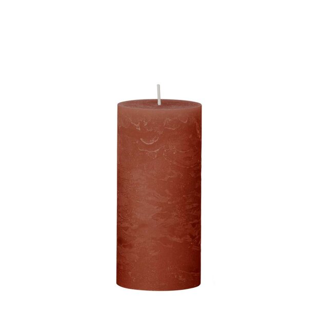 Billede af Rustic Candle 7x15 - 60 Timer | Golden Orange Fra Cozy Living