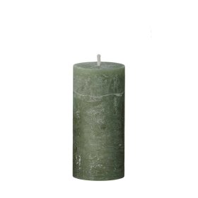 COZY LIVING - RUSTIC CANDLE 7X15 - 60 TIMER | FOREST GREEN