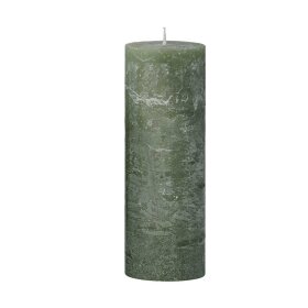 COZY LIVING - RUSTIC CANDLE 7X20 - 75 TIMER | FOREST GREEN