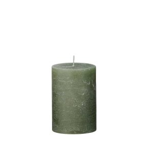 COZY LIVING - RUSTIC CANDLE 10X15 - 120 TIMER | FOREST GREEN