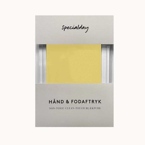 SPECIALDAY - HÅND -OG FODAFTRYK | GUL