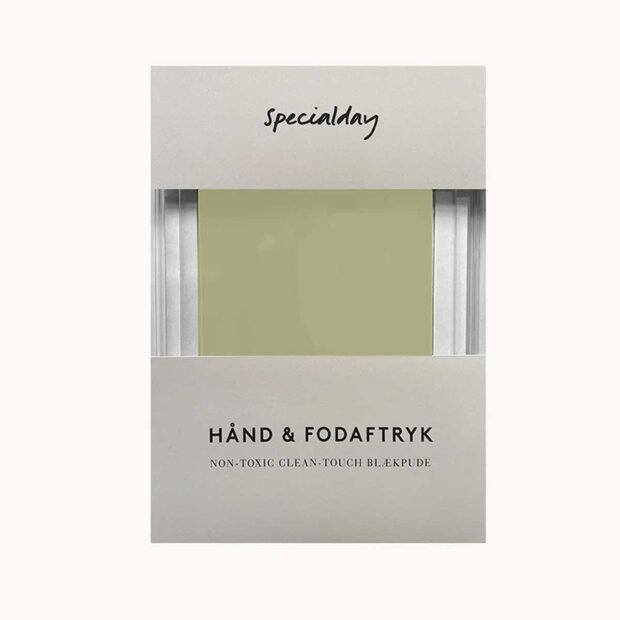 Billede af Hånd -Og Fodaftryk | Grøn Fra Specialday