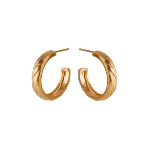 Billede af River Hoops | Forgyldt Fra Pernille Corydon