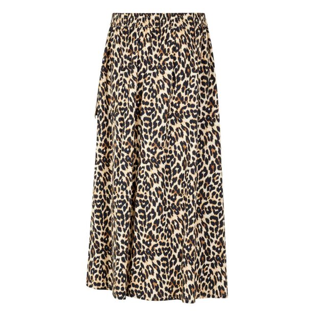 Billede af Akane Maxi Nederdel | Leo Print Fra Lollys Laundry
