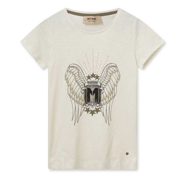 Billede af Selini T-shirt | Ecru Fra Mos Mosh
