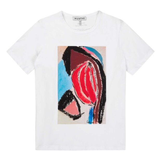 #3 - Micas T-shirt | Hvid Fra Munthe