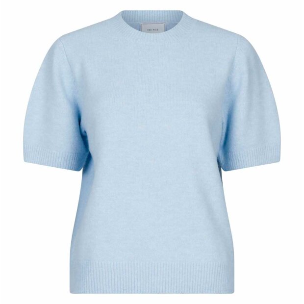 2: Missy Heavy Knit T-shirt | Light Blue Fra Neo Noir