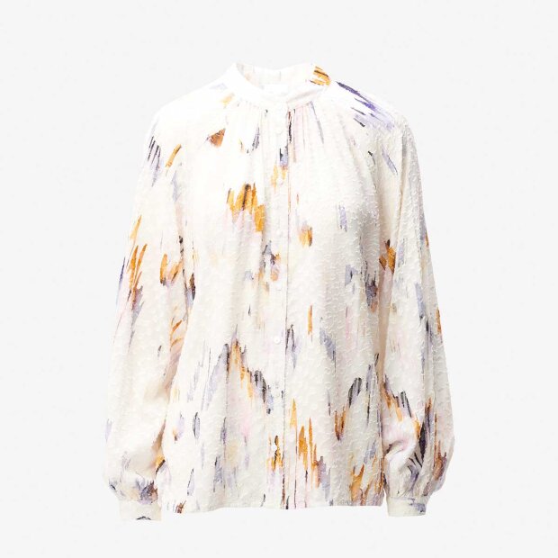 Billede af Binoa Bluse | Floral Fountain Pink Fra Lala Berlin