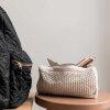 BY LOHN - STRIKKET CLUTCH 22X11 CM | BEIGE