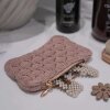 BY LOHN - STRIKKET PUNG 13X9 CM | ROSE BY LOHN - STRIKKET PUNG 13X9 CM | ROSE