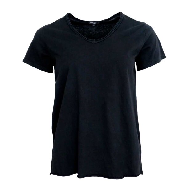 Billede af Aida T-shirt M/v-hals | Sort Fra Black Colour