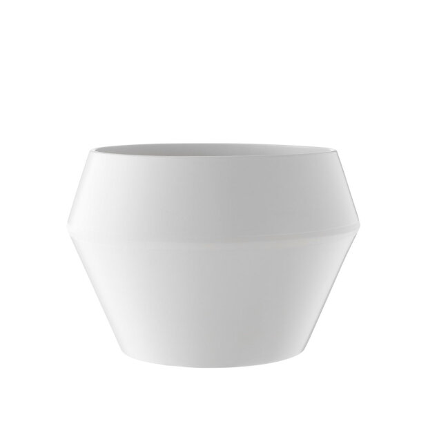 BY LASSEN - Rimm flowerpot large, white