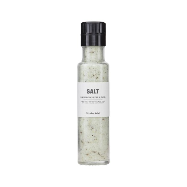 Salt m/parmesanost og basiliku